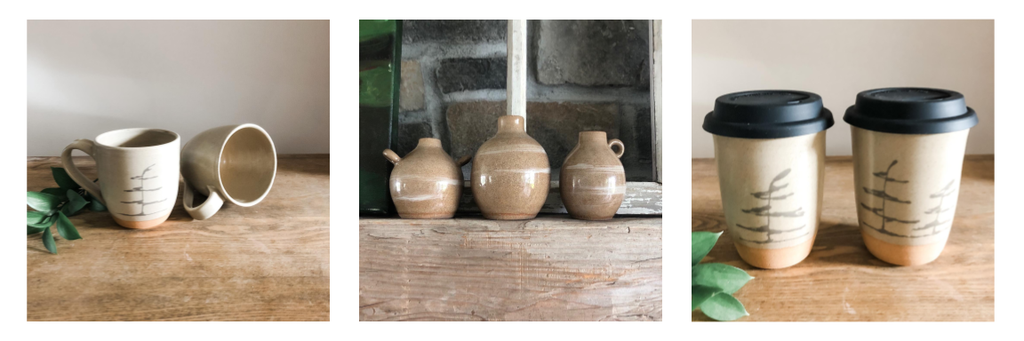 Danielle Skentzos Shiralee Pottery handmade Canada simple elegant gift
